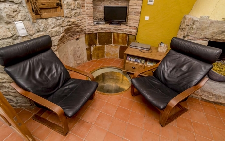 Zona de descanso con características tradicionales 